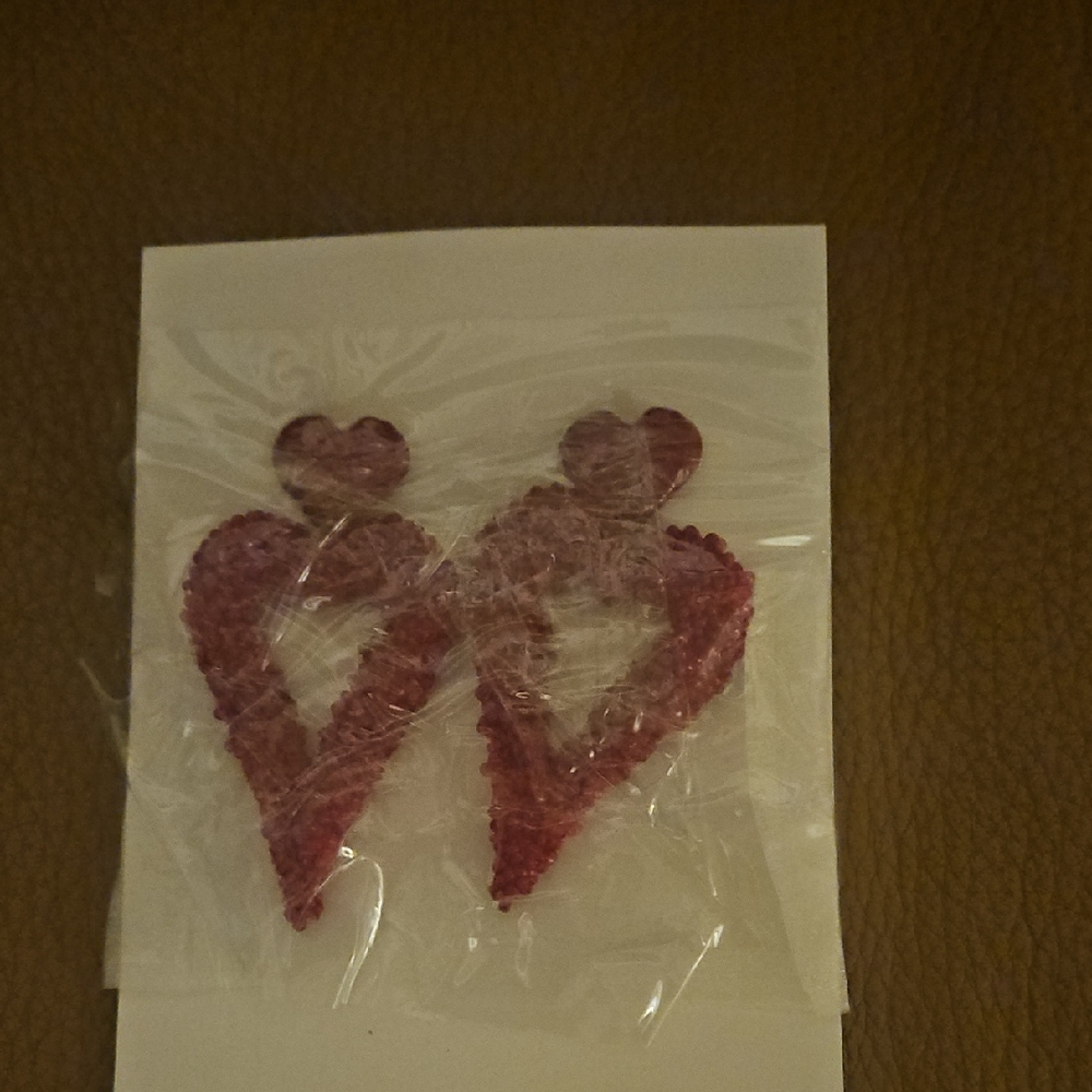 & Other Stories Savoir Collection Heart Earrings (New/Unopened)